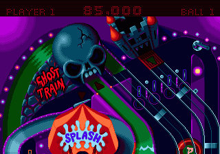 Psycho Pinball screenshot 3 for Sega Mega Drive